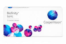 Месячные контактные линзы Biofinity toric alt